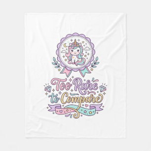 Cobertor De Velo Camiseta Unicórnio Muito Raro para Comparar De