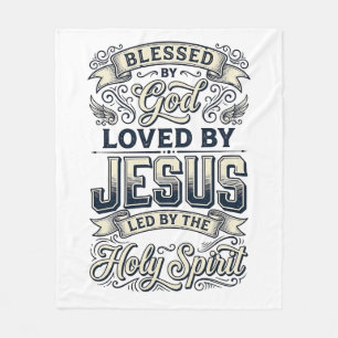 Cobertor De Velo Camiseta Vintage Espírito Santo Jesus Abençoado Po