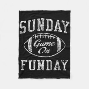 Cobertor De Velo Camiseta Vintage Sunday Funday Dallas Futebol Retr