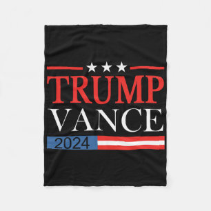 Cobertor De Velo Camiseta Vintage Trump Vance 2025 Retro Bandeira d