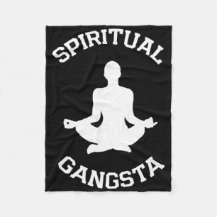 Cobertor De Velo Camisetas de Gangsta Espiritual - Camisetas de Yog
