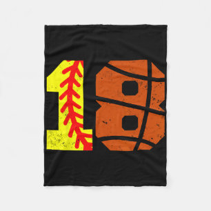 Cobertor De Velo Camisola Número 18 Softll Sketll Camisola Divertid