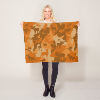 Cobertor De Velo Cammo 2/camoflauge/veado/alce/alce/alce/cão caçado