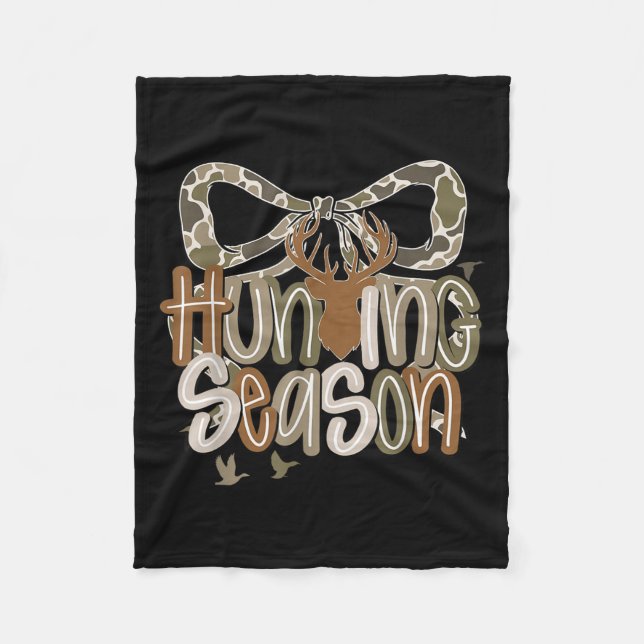 Cobertor De Velo Camo Coquette Arco Deer Hunt Duck Caça Mulheres Gi (Frente)