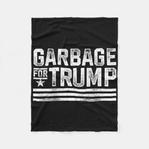 Cobertor De Velo Campanha Para Trump 2024 Lixo Trump Vintage Campan