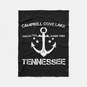 Cobertor De Velo Campbell Cove Lake Tennessee Acampamento de Pesca 