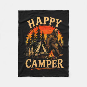 Cobertor De Velo Camping feliz pé grande sasquatch aventura ao ar l