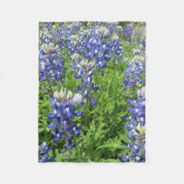 Cobertor De Velo Campo de Bluebonnets do Texas
