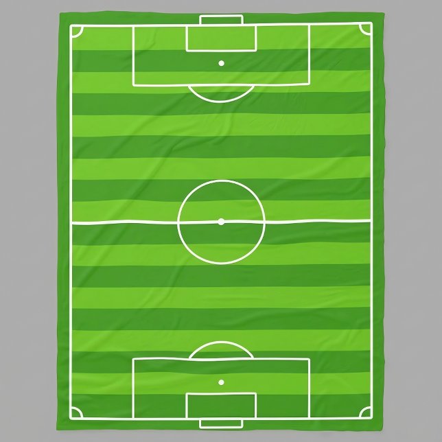 Cobertor De Velo Campo de futebol grande/flancete de futebol (Large soccer field blanket for soccer players and fans.)