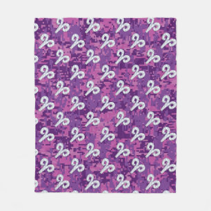 Cobertor De Velo Camuflagem Cor-de-rosa - Sinal Zodiac