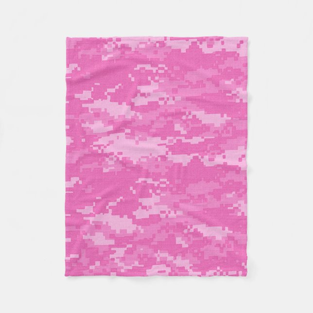 Cobertor De Velo Camuflagem de Camuflagem ACU cor-de-rosa (Frente)