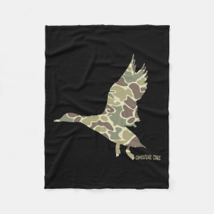 Cobertor De Velo Camuflagem de Pato de Ás de Pato Voador C