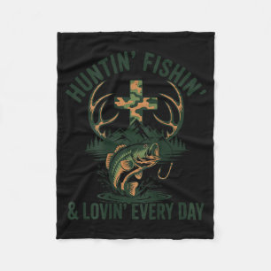 Cobertor De Velo Camuflagem masculina fé caçando pescando amando to