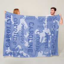 Camuflagem Personalizada Azul