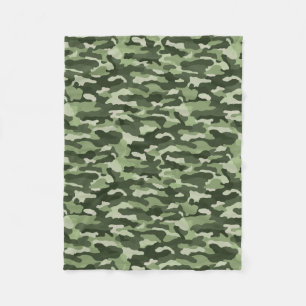 Cobertor De Velo Camuflagem Verde
