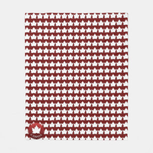 Cobertor De Velo Canadá Blanket Canadá Souvenir Fleece Blanket