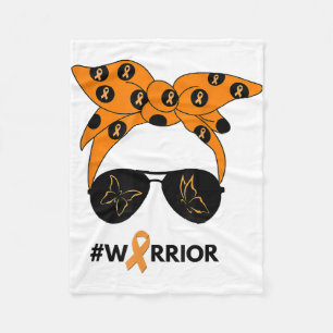 Cobertor De Velo Câncer de rim Laranja Bandana Unbrea