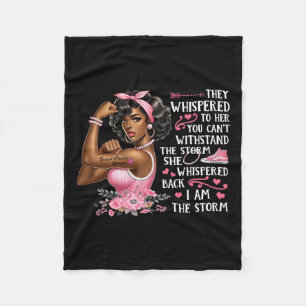 Cobertor De Velo Cancer Eu Sou A Tempestade Mulheres Negras Que Ves