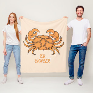 Cobertor De Velo Cancer Fleece Blanket