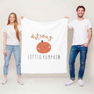Cobertor De Velo cancer infantil forte de abóbora