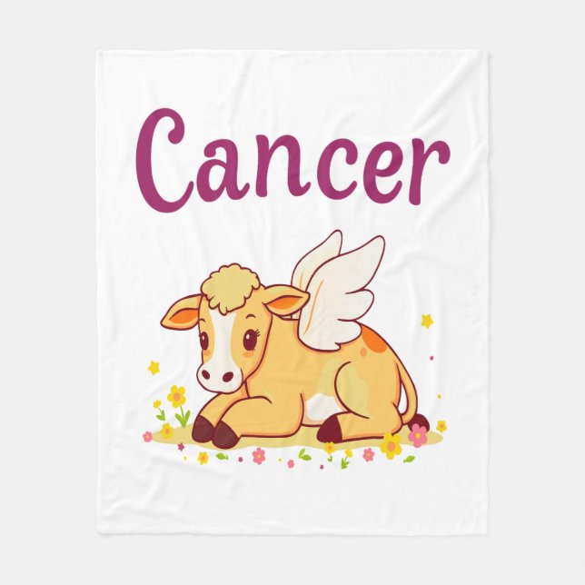Cobertor De Velo Cancer Zodiac, Cancer (Frente)