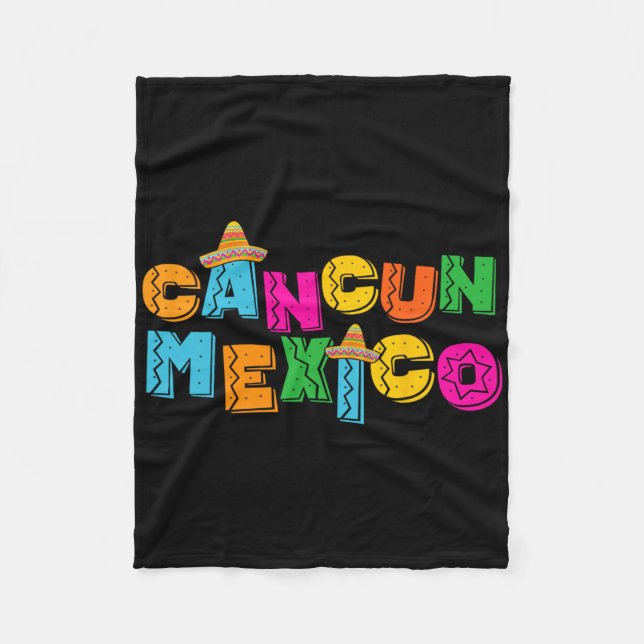 Cobertor De Velo Cancun México  (Frente)