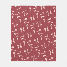 Cobertor De Velo Candy Cane Blanket