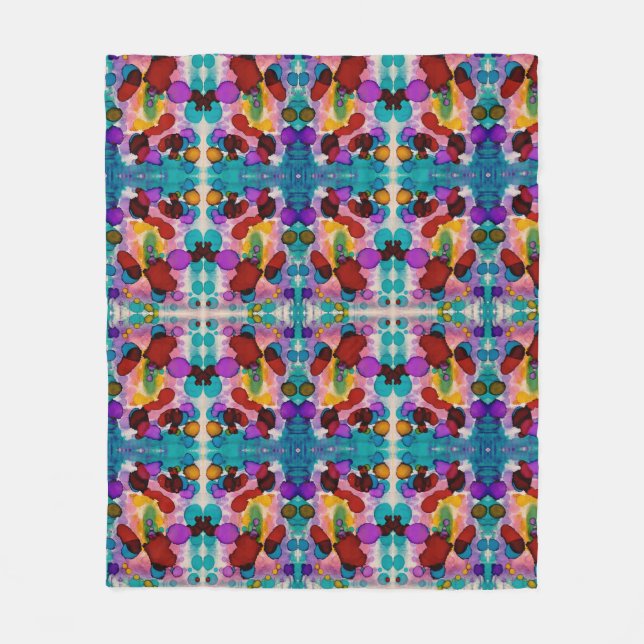 Cobertor De Velo Candy Clown (Frente)