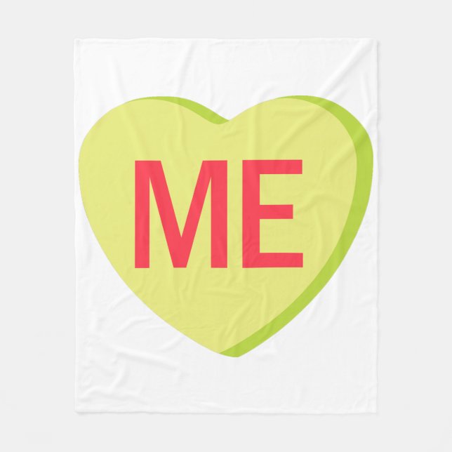 Cobertor De Velo Candy Heart - ME (Frente)