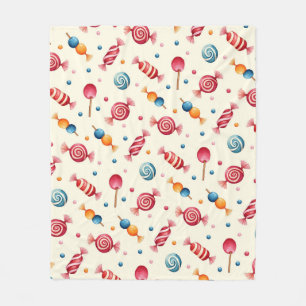 Cobertor De Velo Candy Wonderland