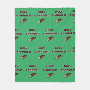 Cobertor De Velo Cannoli Sagrado Comida Divertida Italiana