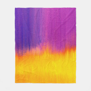 Cobertor De Velo Canvas colorida pintada como fundo. Arte é crea