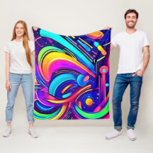 Canvas Cósmica: Um Universo de Cor