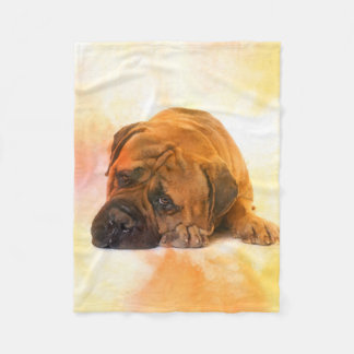 Cobertor De Velo Cão de Bullmastiff