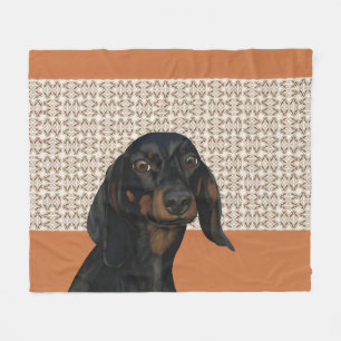 Cobertor De Velo Cão-de-caju preto-branco