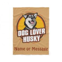 Cão Sobrevo Siberian Husky Nome ou Mensagem Person