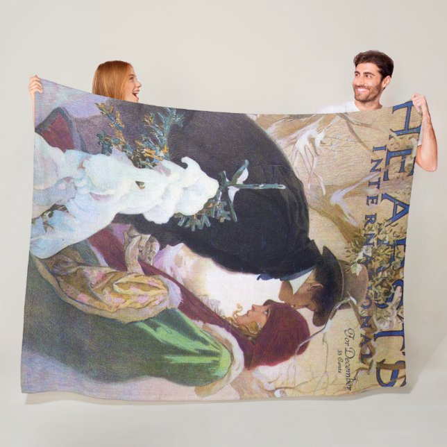 Cobertor De Velo Capa da Hearst's International, Alphonse Mucha (In Situ)