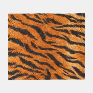 Cobertor De Velo Capa de Edredão com Estampa de Pele de Tigre Reali