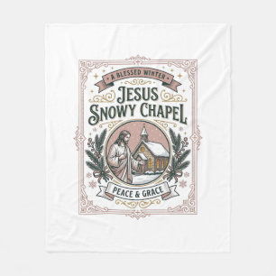 Cobertor De Velo Capela Jesus Snowy Capela Jesus Snowy Fé Cristã