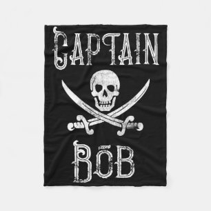Cobertor De Velo Capitão Bob - Navegação Pirata Personalizada Vinta