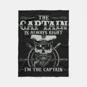 Cobertor De Velo Capitão de Barco Vintage Shirt Men Barco Barco Eng