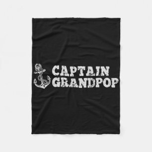 Cobertor De Velo Capitão Grandpop Barco Vintage Boat Anch