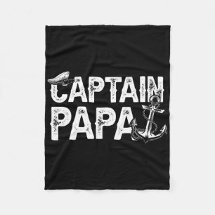 Cobertor De Velo Capitão Papai Pontão Lago Marinheiro Pescaria Barc