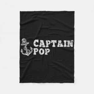 Cobertor De Velo Capitão Pop Navegação Barco Vintage Âncora Fu
