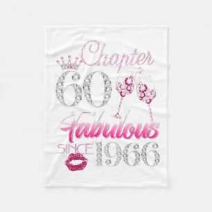 Cobertor De Velo Capítulo 60 Fabuloso Desde 1966 Aniversário de 60