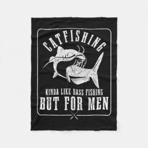 Cobertor De Velo Captura Como A Pesca B Mas Para Homens Engraçados