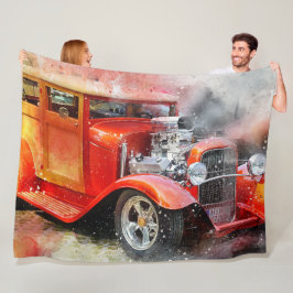 Cobertor De Velo Car Fleece Blanket