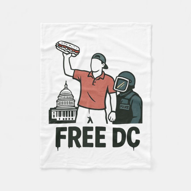 Cobertor De Velo Cara Em Sanduíche Do Dc Premium Isento De Cara Em  (Frente)