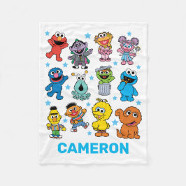 Cobertor De Velo Caractere da Rua Sésamo