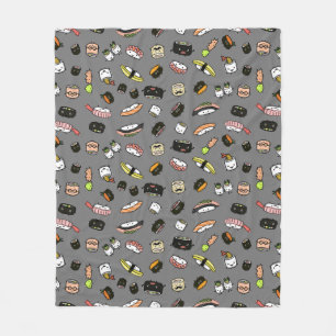 Cobertor De Velo Caracteres Cute Sushi Pattern Kawaii Sushi